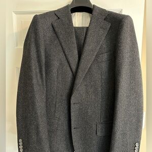 Men’s Suitsupply charcoal pinstripe suit